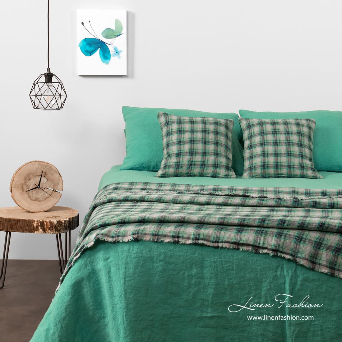 Verdi bed linen.