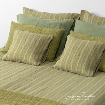 Green bed linen Pillowcase