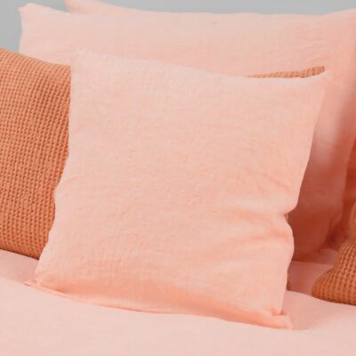 FUZZA Bed linen 10 cushion cover linen peach