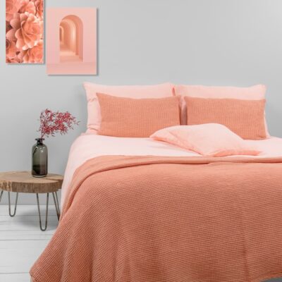 FUZZA Bed linen 7 linen peach bedlinen