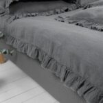 PROVANCE duvet cover dark grey