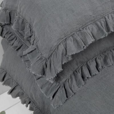 PROVANCE Bed linen dark grey 18 provance dark grey pillow cases