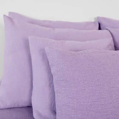 ROYAL Cushion cover lilac 4 lilac cushion cover linen cotton, washed