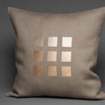 QUADRA Cushion cover natural linen