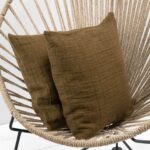 TERRA PURE Cushion cover green