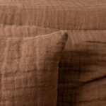 FONDA Cushion cover dark brown