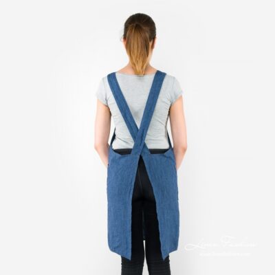 MEIDA Apron blue
