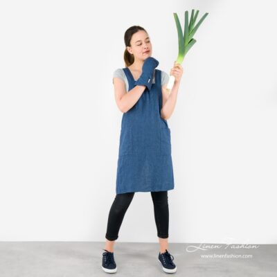 MEIDA Apron blue