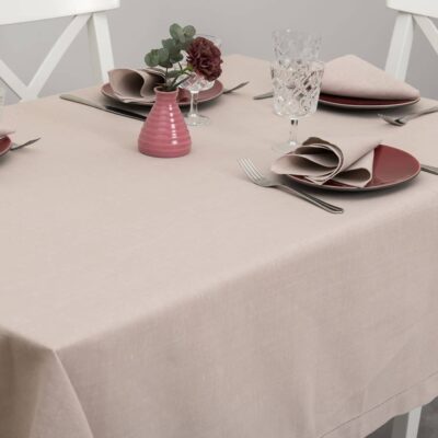 KOMA Tablecloth rosy beige