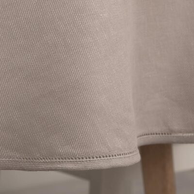 KOMA Tablecloth round/oval rosy beige