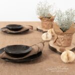 MACADAMIA Table napkin brown