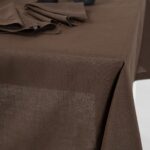 LUNA Tablecloth brown