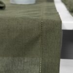 LUNA Table runner olive