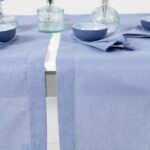 LUNA Table runner blue