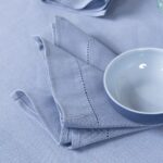 LUNA Table napkin blue
