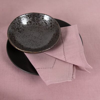 linen cotton lilac napkin