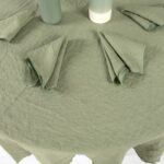 ARVO Tablecloth round green