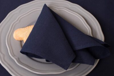METIS Table napkin dark blue