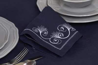 FRIO Table napkin dark blue