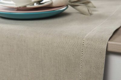 BIGA Table runner grey 4 BIGA Table runner grey