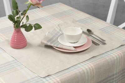 BIGA Table placemat light grey