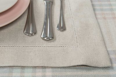 BIGA Table placemat light grey