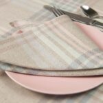 DELTA Table napkin light grey