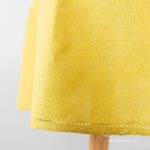 LUNA Tablecloth round/oval yellow