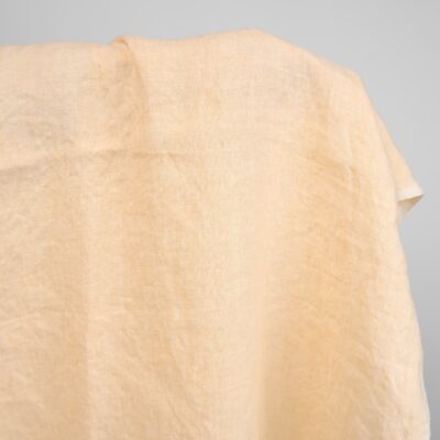 linen white yellow fabric