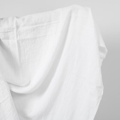 optic white washed linen fabric