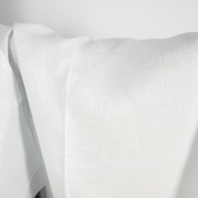 Linen fabric in illusion blue colour product photo