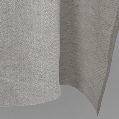 Beige linen fabric in a diamond pattern 7 Beige linen fabric in a diamond pattern edge