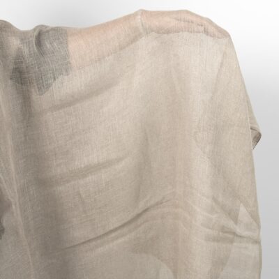 Natural linen transparent fabric 5 Natural linen gauze fabric
