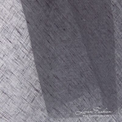 100% linen fabric in dusty plum.