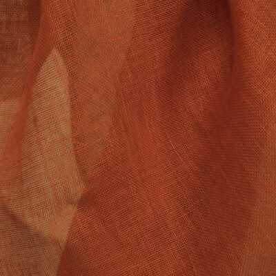 Gauze red linen fabric