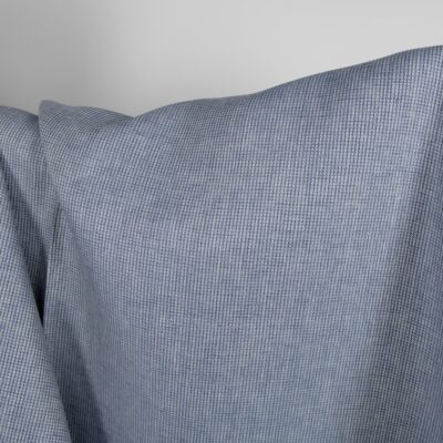 Linen fabric blue-grey small pattern product photo