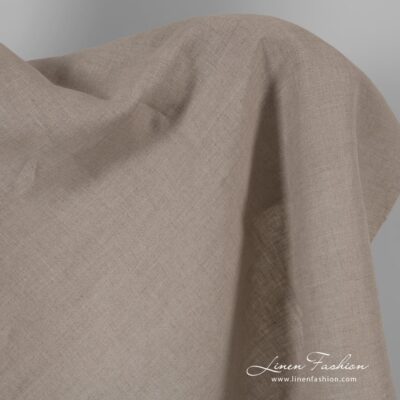 Natural grey linen fabric 5 Natural color linen fabric