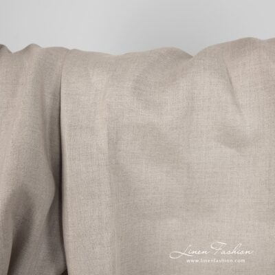 Linen fabric natural colour twill weave pattern 6 Linen fabric natural colour twill weave pattern 150cm