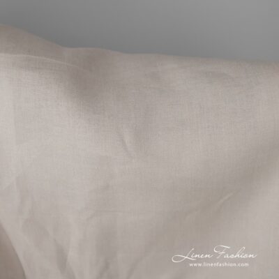 Wide linen fabric yellowish brown colour 280cm