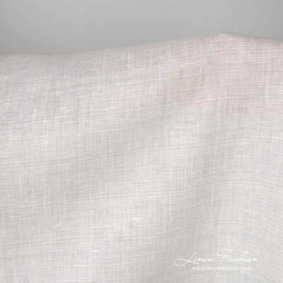 Wide linen fabric greyish white colour 280cm