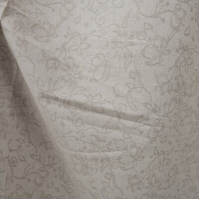Natural colour linen cotton jacquard fabric with flowers 8 Natural colour linen cotton jacquard fabric with flowers pattern