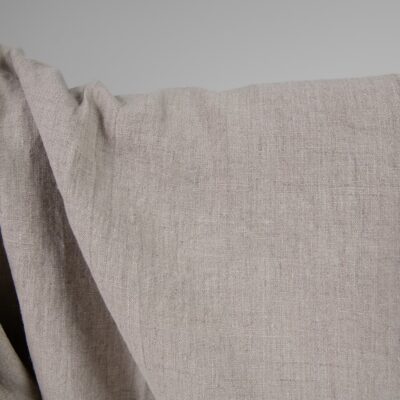Washed heavy linen fabric natural colour 7 Washed heavy linen fabric natural colour 140cm