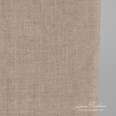 Linen fabric in natural colour.