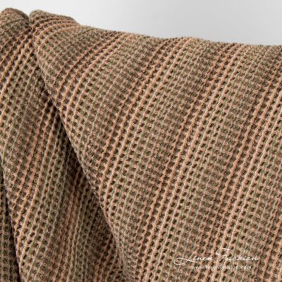 Linen cotton fabric in brown colour washed 7 Linen cotton fabric in several shades of brown