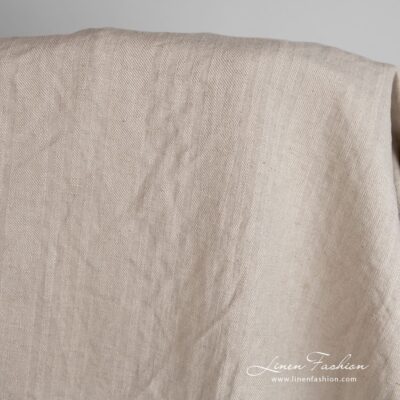 Natural colour linen cotton fabric washed 6 Natural color linen cotton fabric, specially washed to increase softness