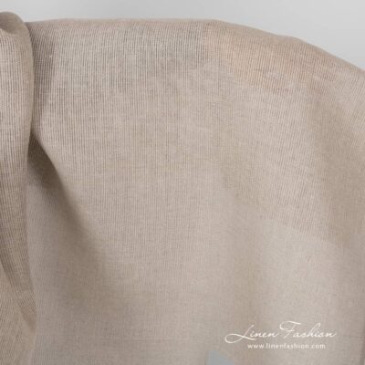 Natural flax colour linen fabric 5 Natural flax colour linen fabric.