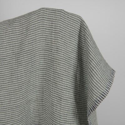Washed linen fabric green-grey small pattern 8 Washed linen fabric green-grey small pattern product photo