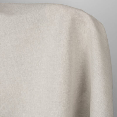 Plain linen cotton fabric in light grey 6 Lightweight, plainly-woven linen / cotton fabric in light grey for sewing a variety of home textile items as well as clothes and accessories