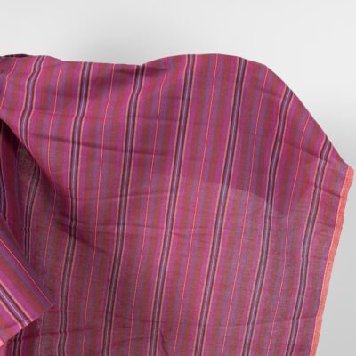 Linen cotton fabric in different shade red stripes 5 Linen cotton fabric in different shade red stripes