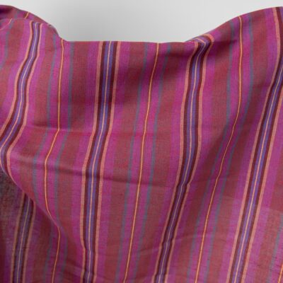 Linen cotton fabric in different shade red stripes 8 Linen cotton fabric in different shade red stripes product photo